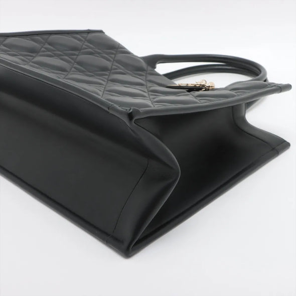 Christian Dior Black Macrocannage Calfskin Dior Book Tote  [Clearance Sale]