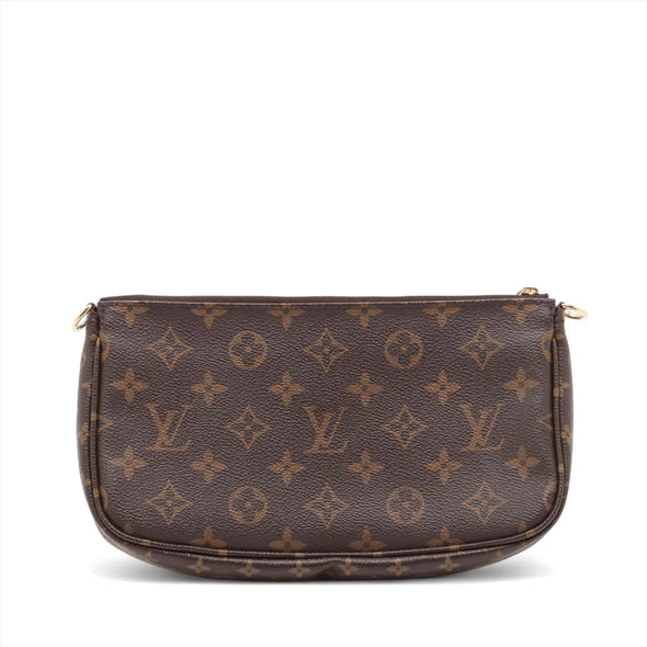 Louis Vuitton Rose Clair Monogram Canvas Multi Pochette Accessories [Clearance Sale]