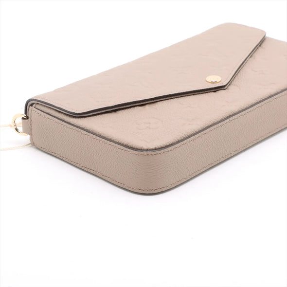 Louis Vuitton Monogram Empreinte Leather Pochette Felicie [Clearance Sale]