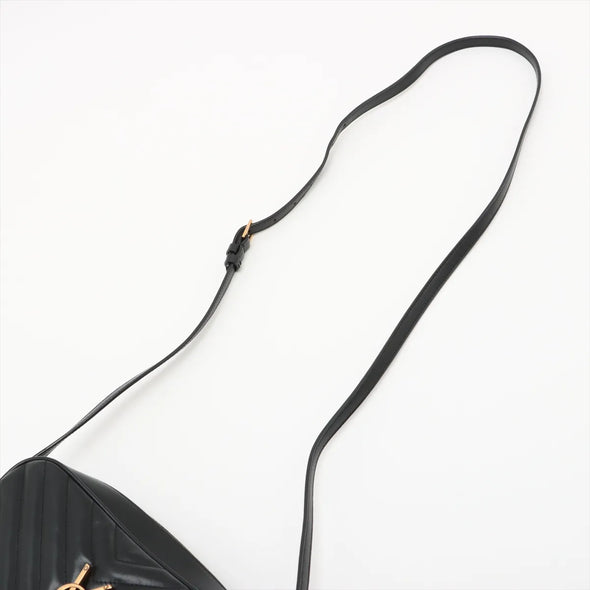 Saint Laurent Black Quilted Leather Lou Camera Bag [Clearance Sale]