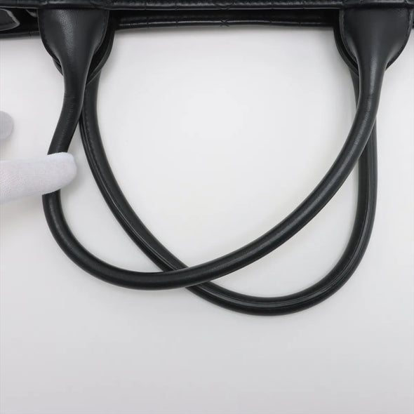 Christian Dior Black Macrocannage Calfskin Dior Book Tote  [Clearance Sale]