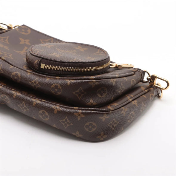 Louis Vuitton Rose Clair Monogram Canvas Multi Pochette Accessories [Clearance Sale]