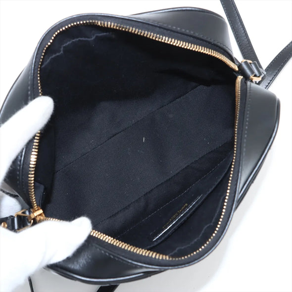 Saint Laurent Black Quilted Leather Lou Camera Bag [Clearance Sale]