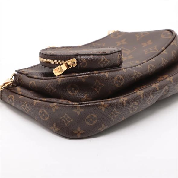Louis Vuitton Rose Clair Monogram Canvas Multi Pochette Accessories [Clearance Sale]