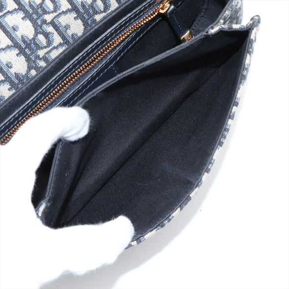 Christian Dior Blue Dior Oblique Jacquard 30 Montaigne Avenue Bag  [Clearance Sale]