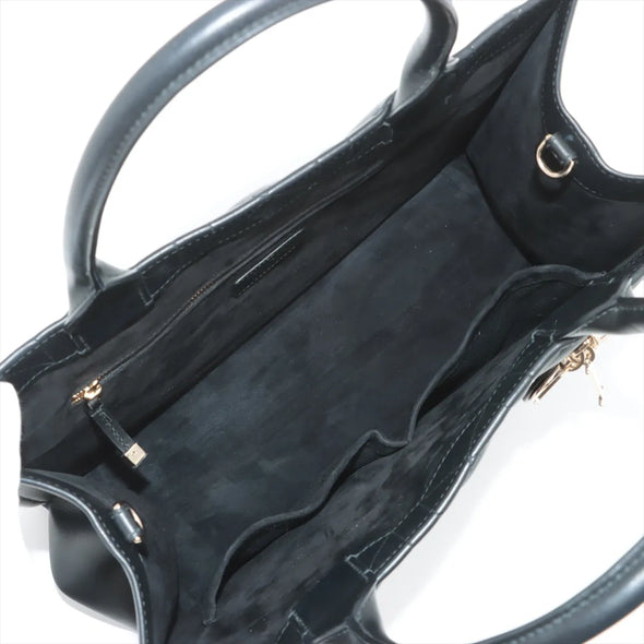 Christian Dior Black Macrocannage Calfskin Dior Book Tote  [Clearance Sale]
