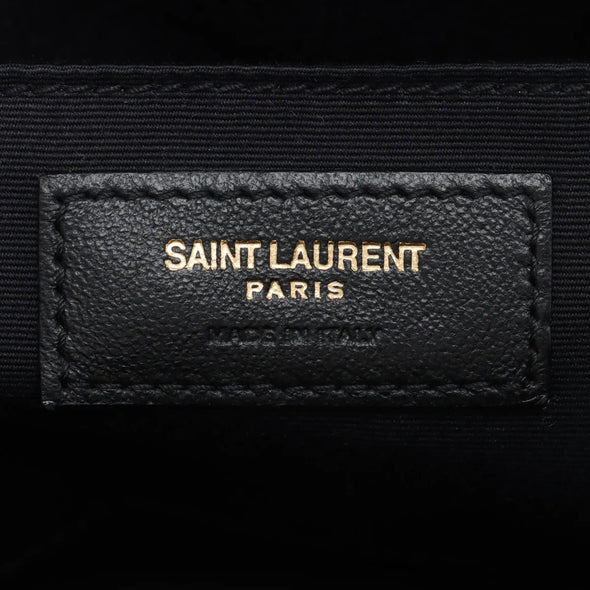 Saint Laurent Black Quilted Leather Lou Camera Bag [Clearance Sale]