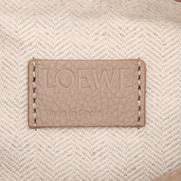 Loewe Beige White Leather Small Puzzle Bag  [Clearance Sale]