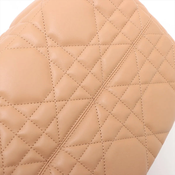 Christian Dior Beige Macrocannage Leather Toujours Bag  [Clearance Sale]
