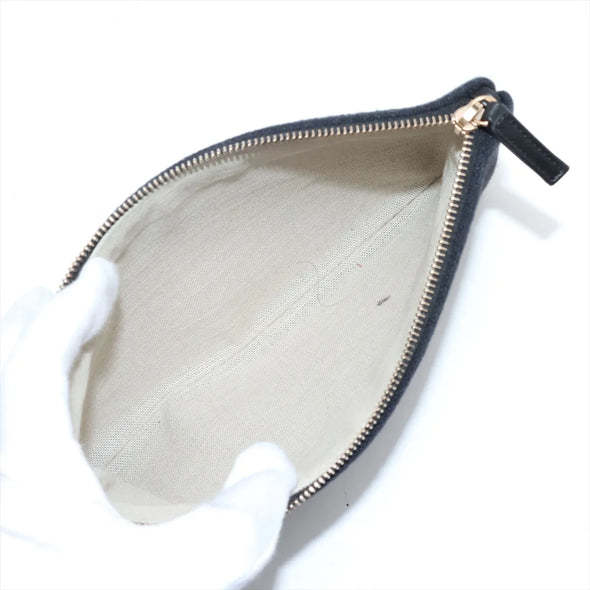Chanel Black Canvas Deauville MM Shopping Tote [Clearance Sale]