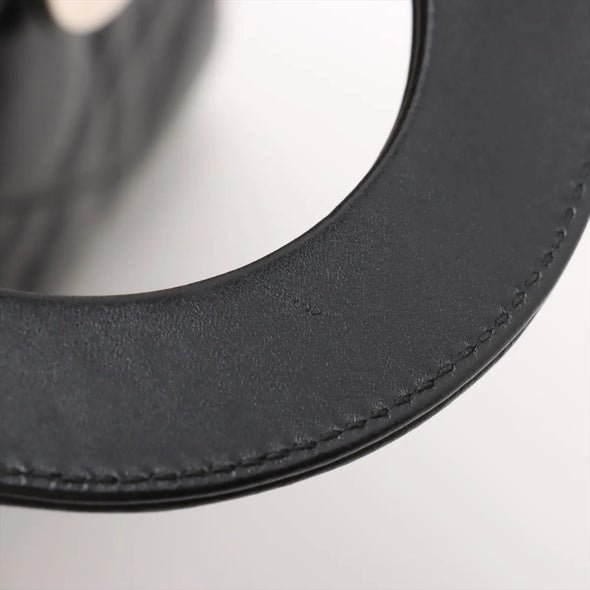 Christian Dior Black Cannage Lambskin Leather Small Lady Dior Bag  [Clearance Sale]