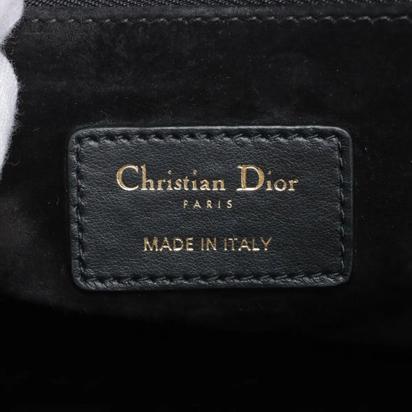 Christian Dior Black Macrocannage Calfskin Dior Book Tote  [Clearance Sale]