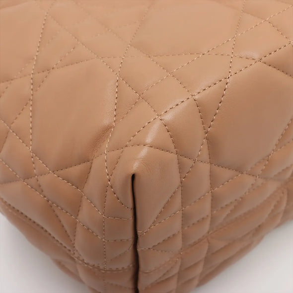 Christian Dior Beige Macrocannage Leather Toujours Bag  [Clearance Sale]