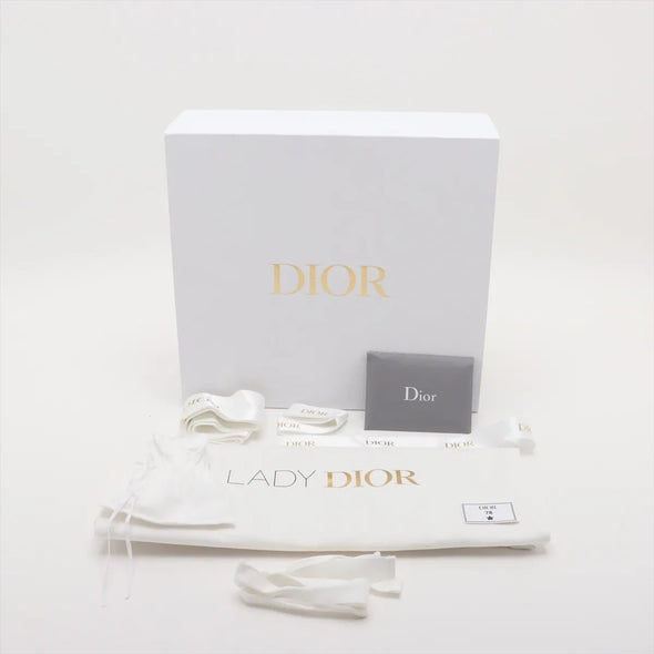 Christian Dior Black Cannage Lambskin Leather Small Lady Dior Bag  [Clearance Sale]