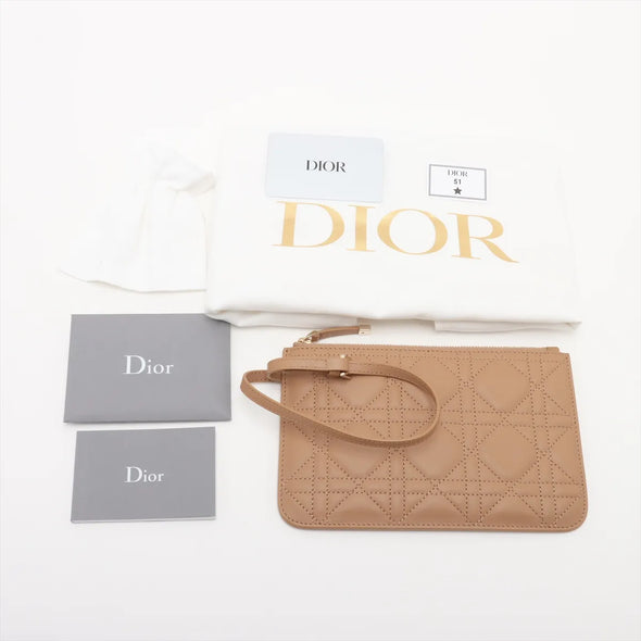 Christian Dior Beige Macrocannage Leather Toujours Bag  [Clearance Sale]