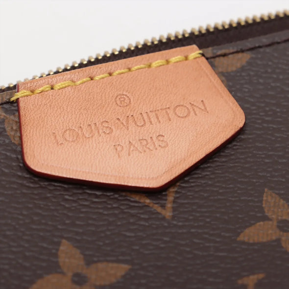 Louis Vuitton Rose Clair Monogram Canvas Multi Pochette Accessories [Clearance Sale]
