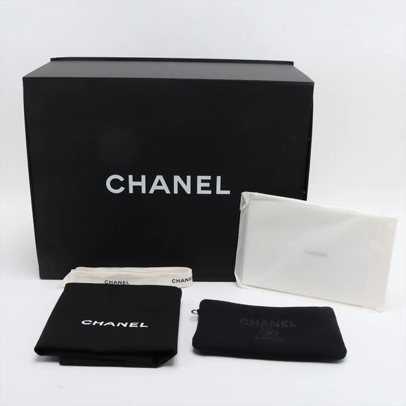 Chanel Black Canvas Deauville MM Shopping Tote [Clearance Sale]