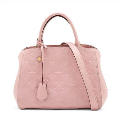 Louis Vuitton Noir Monogram Empreinte Leather Montaigne BB [Clearance Sale]