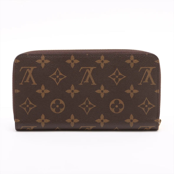 Louis Vuitton Brown Monogram Zippy Wallet  [Clearance Sale]