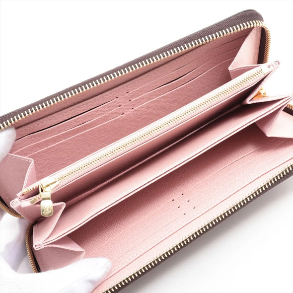 Louis Vuitton Pink Monogram Zippy Wallet  [Clearance Sale]