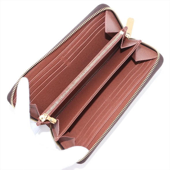 Louis Vuitton Brown Monogram Zippy Wallet  [Clearance Sale]