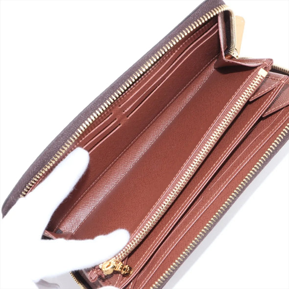 Louis Vuitton Brown Monogram Zippy Wallet  [Clearance Sale]