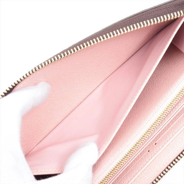 Louis Vuitton Pink Monogram Zippy Wallet  [Clearance Sale]