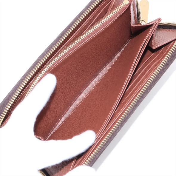 Louis Vuitton Brown Monogram Zippy Wallet  [Clearance Sale]