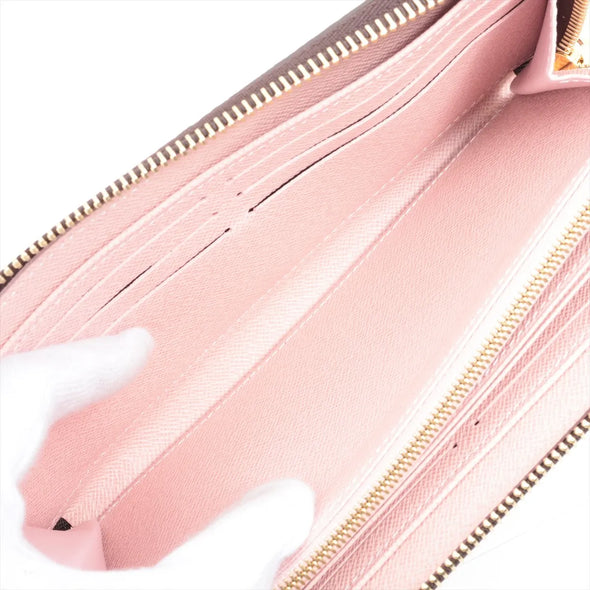Louis Vuitton Pink Monogram Zippy Wallet  [Clearance Sale]