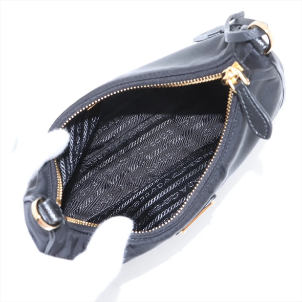 Prada Black Re-Edition 2005 Re-Nylon Shoulder Bag  [Clearance Sale]