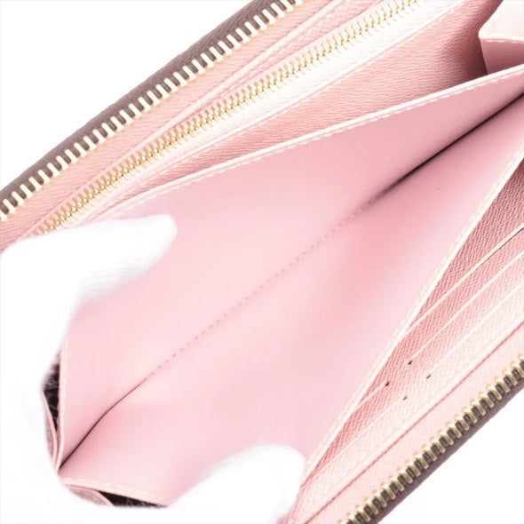Louis Vuitton Pink Monogram Zippy Wallet  [Clearance Sale]