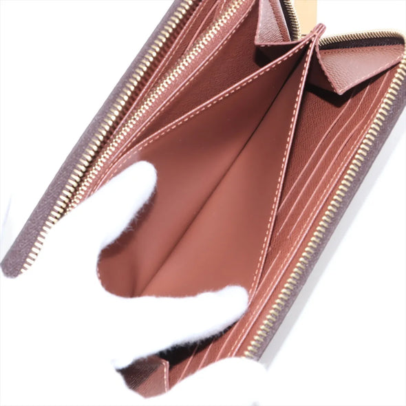 Louis Vuitton Brown Monogram Zippy Wallet  [Clearance Sale]
