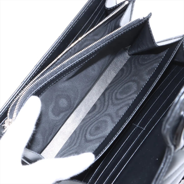 Gucci Black Marmont Matelasse Leather Chain Wallet [Clearance Sale]