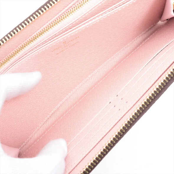 Louis Vuitton Pink Monogram Zippy Wallet  [Clearance Sale]