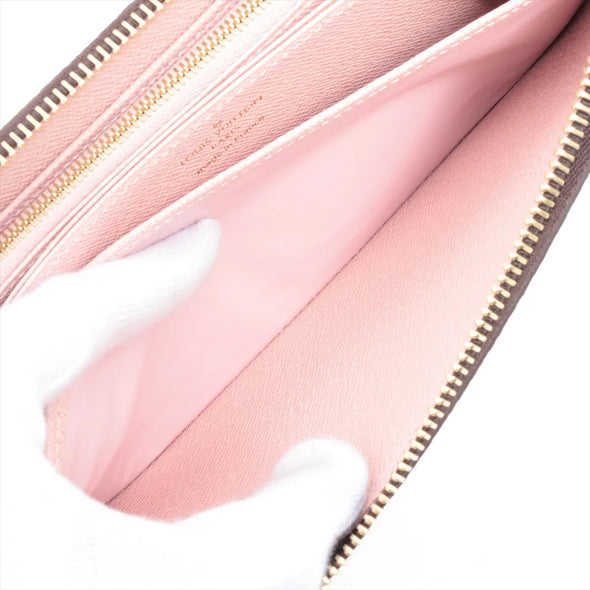 Louis Vuitton Pink Monogram Zippy Wallet  [Clearance Sale]