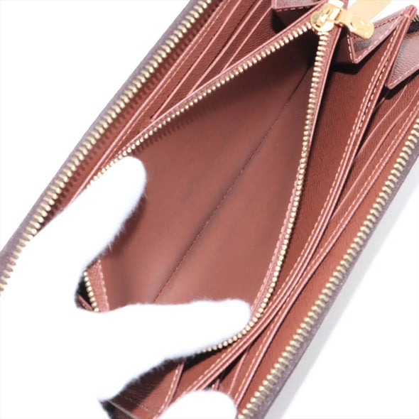 Louis Vuitton Brown Monogram Zippy Wallet  [Clearance Sale]