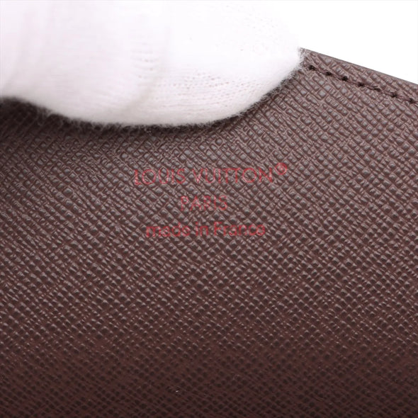 Louis Vuitton Damier Ebene Canvas Sarah Wallet [Clearance Sale]