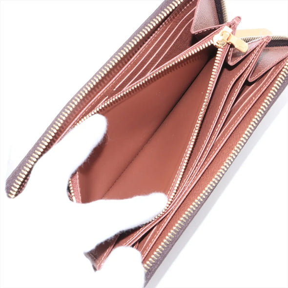 Louis Vuitton Brown Monogram Zippy Wallet [Clearance Sale]
