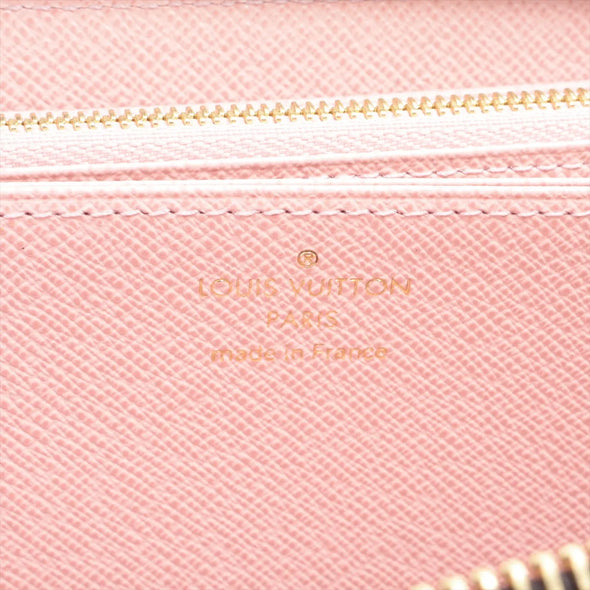 Louis Vuitton Pink Monogram Zippy Wallet  [Clearance Sale]