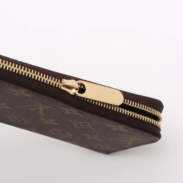 Louis Vuitton Brown Monogram Zippy Wallet [Clearance Sale]