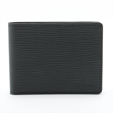 Louis Vuitton Noir Epi Leather Slender Wallet [Clearance Sale]