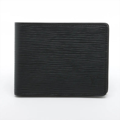 Louis Vuitton Noir Epi Leather Slender Wallet [Clearance Sale]