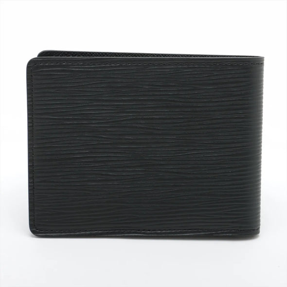 Louis Vuitton Noir Epi Leather Slender Wallet [Clearance Sale]