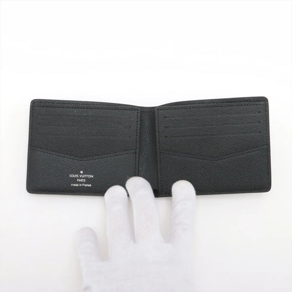 Louis Vuitton Noir Epi Leather Slender Wallet [Clearance Sale]