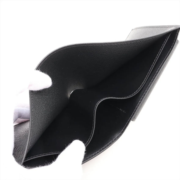 Louis Vuitton Black Taiga Leather Marco Wallet [Clearance Sale]