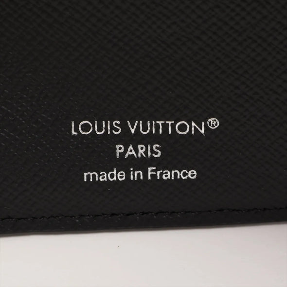 Louis Vuitton Black Taiga Leather Marco Wallet [Clearance Sale]