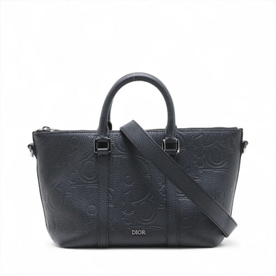 Christian Dior Black Canvas Weekender PM [Clearance Sale]