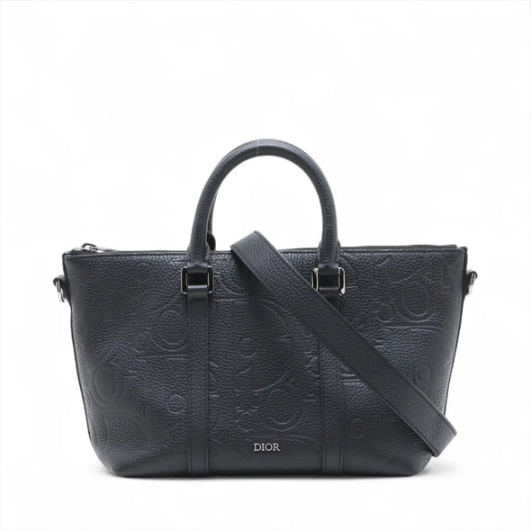 Christian Dior Black Canvas Weekender PM [Clearance Sale]