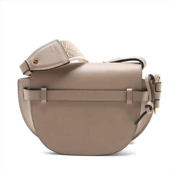 Loewe Beige Leather Mini Gate Bag  [Clearance Sale]