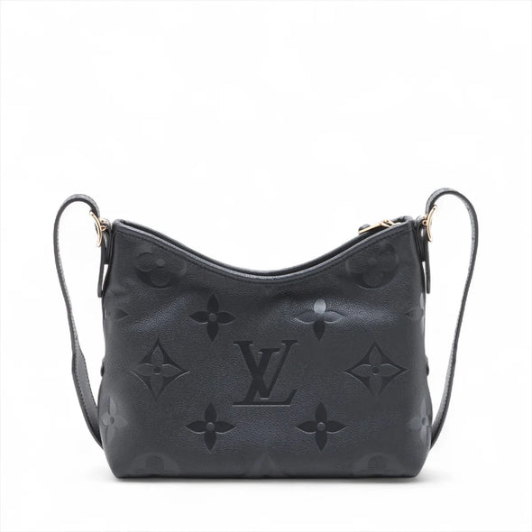 Louis Vuitton Noir Monogram Empreinte Leather Carryall PM [Clearance Sale]